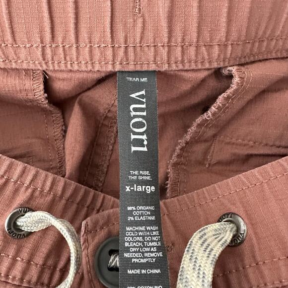Vuori Ripstop Organic Pants Terracotta XL - Picture 10 of 11